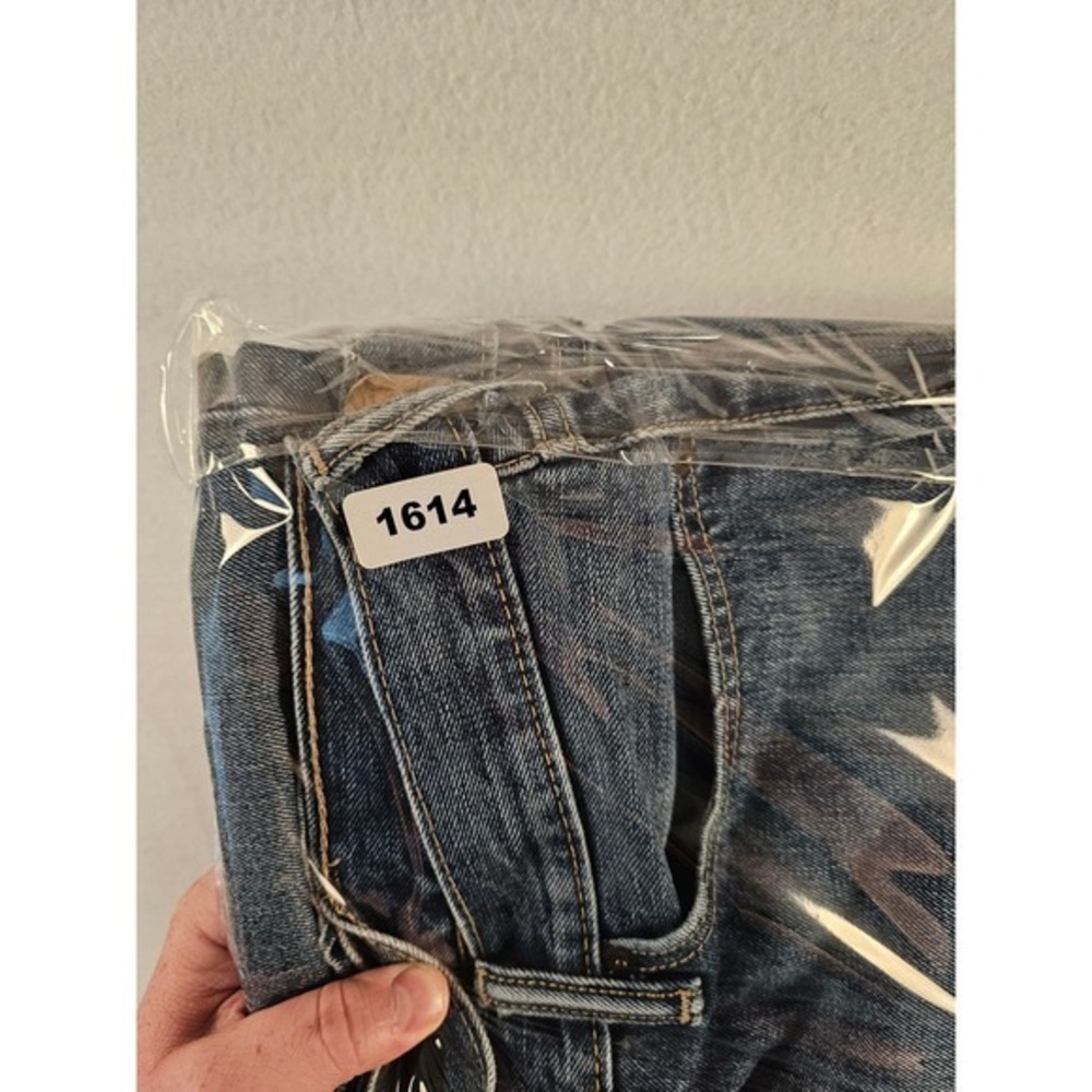 Levi's 514 Straight Fit Jeans - Mens Size 42x30 Blue Denim Classic Style #1614 - Picture 9 of 9